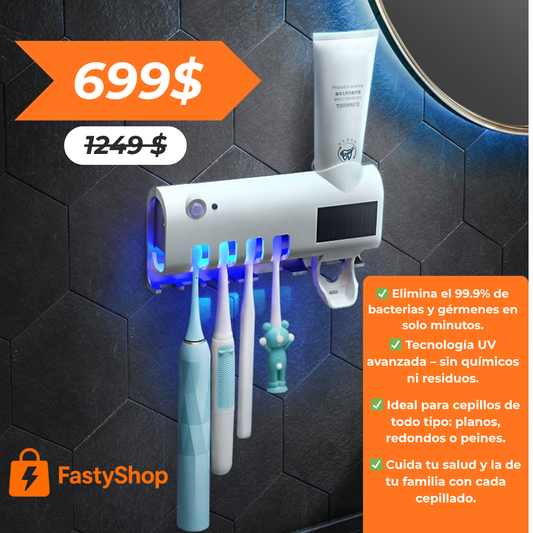 CleanBrush® - ESTERILIZADOR DE CEPILLOS UV