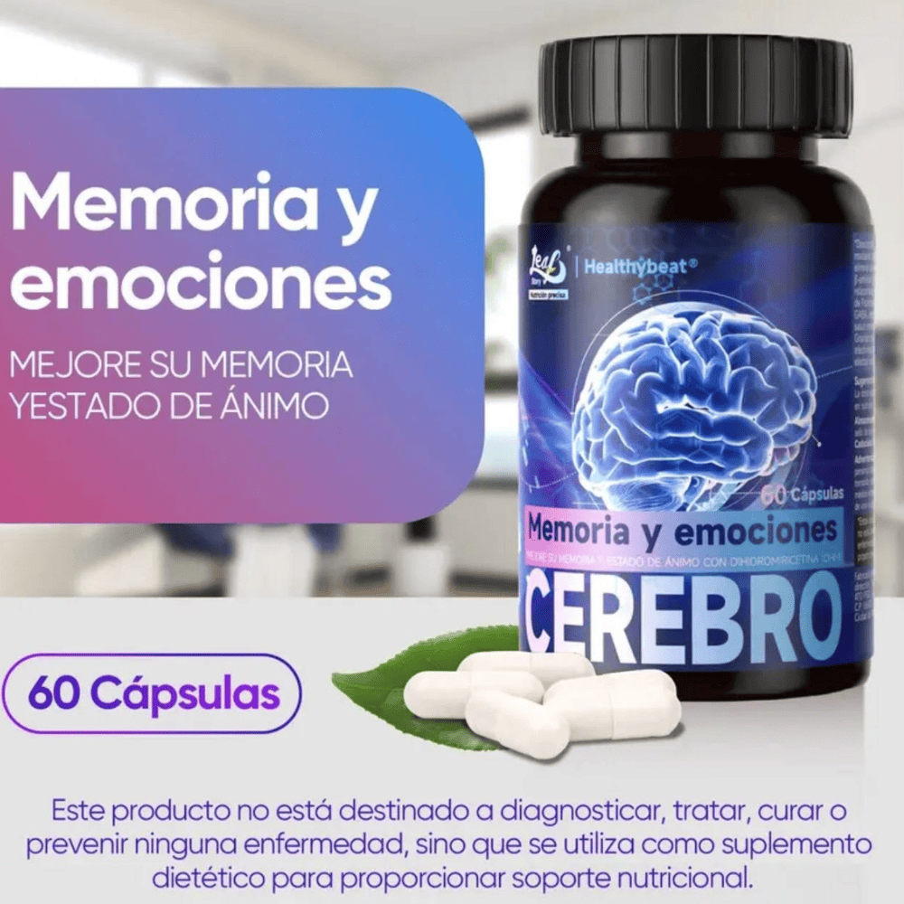 Suplemento Soporte Cerebral 60cp (Omega-3, Magnesio)