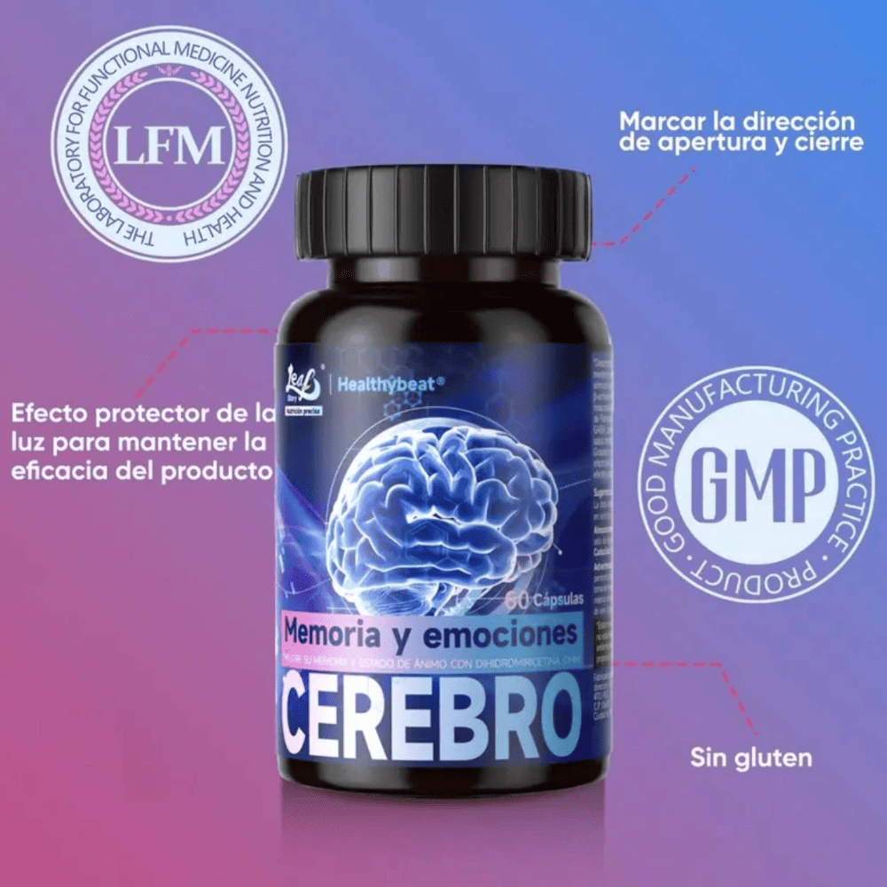 Suplemento Soporte Cerebral 60cp (Omega-3, Magnesio)