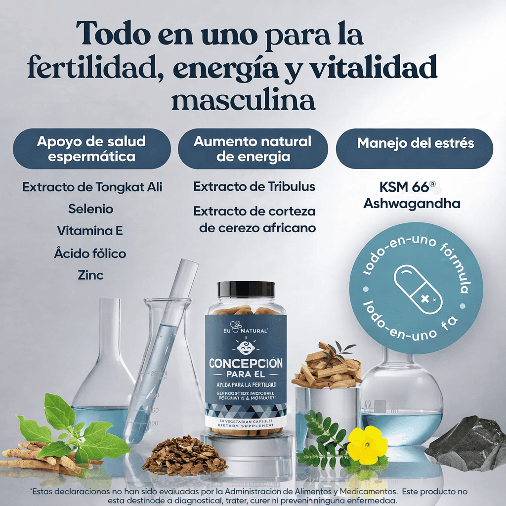 Conception For Him® – Apoyo Natural para la Fertilidad Masculina