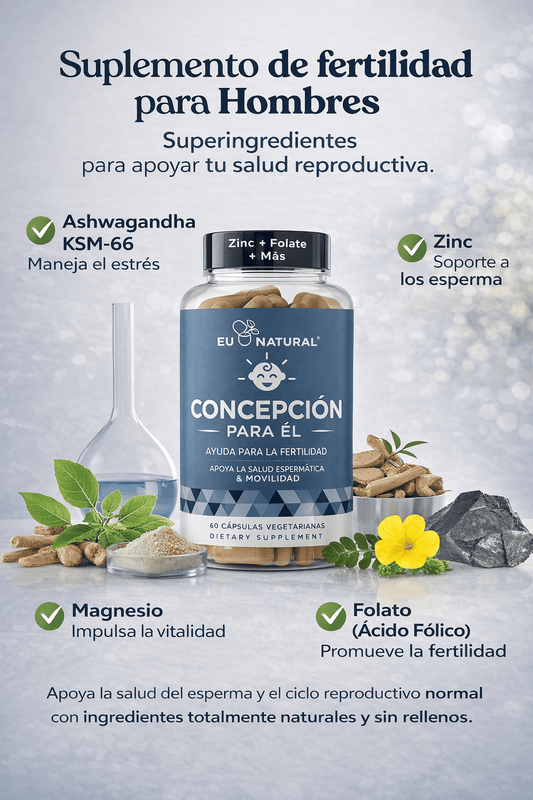 Conception For Him® – Apoyo Natural para la Fertilidad Masculina